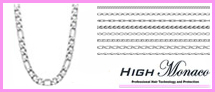Z-High Monaco: Cadenas Chapa de Plata